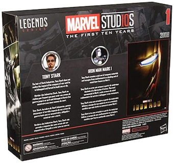 Foto 3 | Foto 3 | Figuras De Acción Las Leyendas De Marvel Studios Tony Stark Y Iron Man - Venta Internacional.