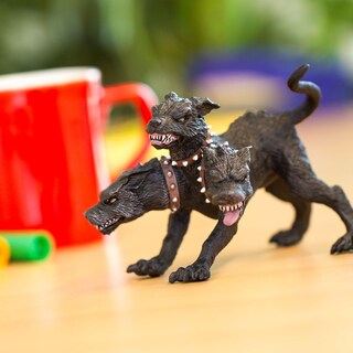 Foto 6 | Foto 6 | Figura Safari Ltd. Cerberus, Perro De Tres Cabezas De 4,75 Cm A Partir De 3 Años - Venta Internacional.