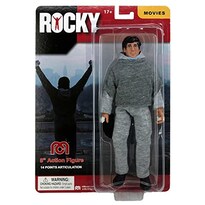 Figura De Acción Mego Rocky Balboa En Sudadera De Entrenamiento De 20 Cm - Venta Internacional.