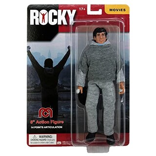 Foto 1 | Foto 1 | Figura De Acción Mego Rocky Balboa En Sudadera De Entrenamiento De 20 Cm - Venta Internacional.