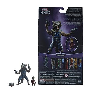 Foto 5 | Foto 5 | Figura De Acción Marvel Guardianes De La Galaxia Rocket Raccoon - Venta Internacional.