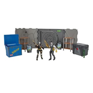 Foto 1 | Foto 1 | Diorama Fortnite The Vault Deluxe Con 2 Figuras De 10 Cm Con Acc - Venta Internacional.