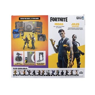 Foto 6 | Foto 6 | Diorama Fortnite The Vault Deluxe Con 2 Figuras De 10 Cm Con Acc - Venta Internacional.