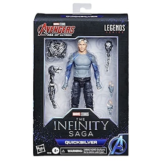 Foto 2 | Foto 2 | Figura De Acción Marvel Legends Quicksilver Avengers 15 Cm - Venta Internacional.