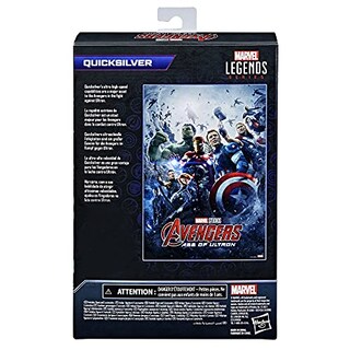 Foto 3 | Foto 3 | Figura De Acción Marvel Legends Quicksilver Avengers 15 Cm - Venta Internacional.