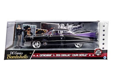 Foto 6 | Foto 6 | Coche Fundido A Presión Jada Toys Dc Bombshells Catwoman Y Cadillac 1:2 - Venta Internacional.