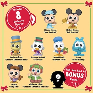 Foto 6 | Foto 6 | Toy Disney Doorables Mickey's Christmas Carol Collector Peek - Venta Internacional.