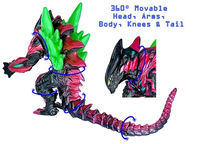 Foto 5 | Foto 5 | Figura De Acción Twcare Ultra Monster Ex Arch Belial Vs Godzill - Venta Internacional.
