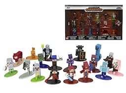 Figuras Coleccionables Minecraft Nano Metalfigs, Paquete De 18 Unidades, Serie 7 - Venta Internacional.