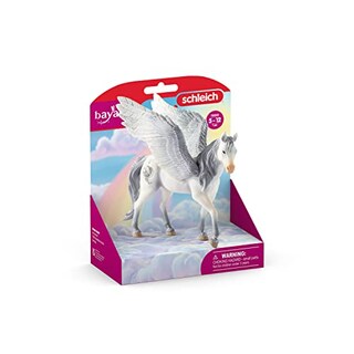 Foto 5 | Foto 5 | Figura De Juguete Schleich Bayala Pegasus Unicorn Con Alas Moradas - Venta Internacional.