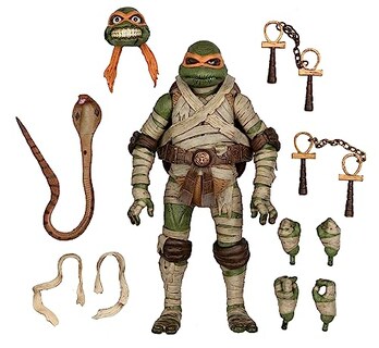 Foto 1 | Foto 1 | Figura De Acción Neca Universal Monsters X Tmnt Michelangelo - Venta Internacional.