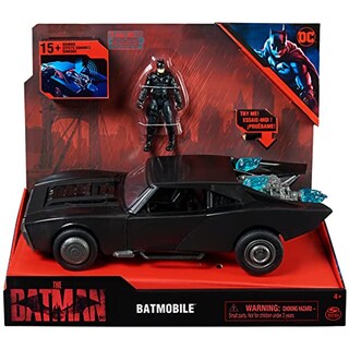 Foto 2 | Foto 2 | Batimóvil Batman De Toy Dc Comics Con Figura De Batman De 10 Cm - Venta Internacional.