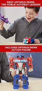 Foto 3 | Foto 3 | Figura De Acción Transformers Cyberverse Optimus Prime - Venta Internacional.