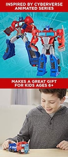 Foto 4 | Foto 4 | Figura De Acción Transformers Cyberverse Optimus Prime - Venta Internacional.