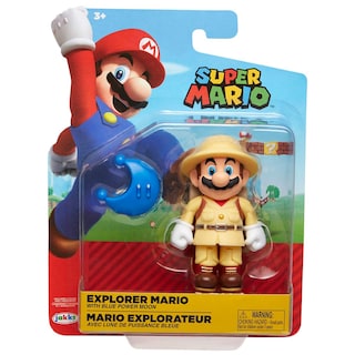Foto 3 | Foto 3 | Figura De Acción Nintendo Super Mario Explorer Mario 10 Cm Con Power Moon - Venta Internacional.