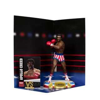 Foto 1 | Foto 1 | Figura De Acción Mcfarlane Rocky (1976) Movie Maniacs Apollo Creed - Venta Internacional.
