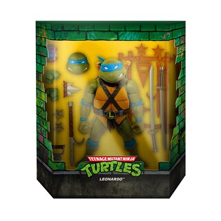 Foto 2 | Foto 2 | Figura De Acción Super7 Ultimates! Teenage Mutant Ninja Turtles Leonardo - Venta Internacional.