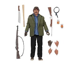 Figura De Acción Neca Jaws Sam Quint De 20 Cm, Vestida Con Accesorios - Venta Internacional.