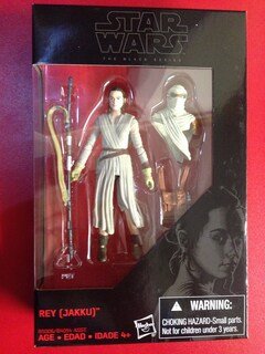 Foto 1 | Foto 1 | Figura De Acción Star Wars The Black Series Rey (jakku) 9 Cm - Venta Internacional.