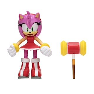 Foto 2 | Foto 2 | Sonic The Hedgehog Figura De Acción De 4 Pulgadas, Amy Moderna Con Martillo, Juguete Coleccionable - Venta Internacional.