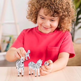 Foto 4 | Foto 4 | Juguetes De Animales De Cebra En Miniatura Terra De Battat Para Niños A Partir De 3 Años (4 Unidades - Venta Internacional.