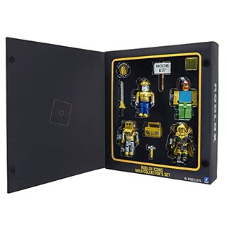 Foto 2 | Foto 2 | Colección Roblox Action, Set De Coleccionista De Oro Con Ico - Venta Internacional.