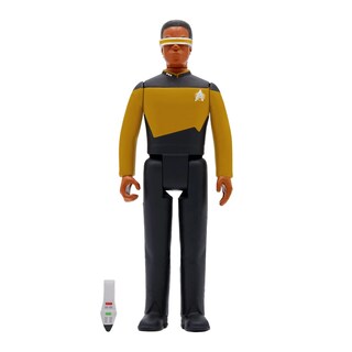 Foto 2 | Foto 2 | Figura De Acción Super7 Star Trek The Next Generation, Teniente Comandante La Forge, 9,5 Cm - Venta Internacional.