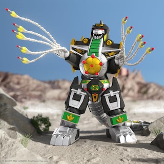 Foto 4 | Foto 4 | Figura De Acción Super7 Ultimates! Mighty Morphin Power Rangers Dragonzord Con Accesorios, 23 Cm - Venta Internacional.