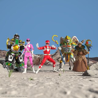 Foto 5 | Foto 5 | Figura De Acción Super7 Ultimates! Mighty Morphin Power Rangers Dragonzord Con Accesorios, 23 Cm - Venta Internacional.