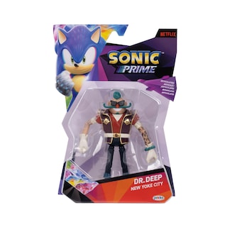Foto 3 | Foto 3 | Figura De Acción Sonic The Hedgehog Sonic Prime Dr. Deep 13cm - Venta Internacional.