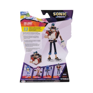 Foto 4 | Foto 4 | Figura De Acción Sonic The Hedgehog Sonic Prime Dr. Deep 13cm - Venta Internacional.