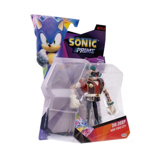 Foto 5 | Foto 5 | Figura De Acción Sonic The Hedgehog Sonic Prime Dr. Deep 13cm - Venta Internacional.