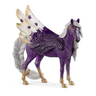 Foto 1 | Foto 1 | Figura Schleich Bayala Star Unicorn Flying Pegasus Morada - Venta Internacional.