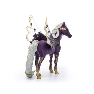 Foto 6 | Foto 6 | Figura Schleich Bayala Star Unicorn Flying Pegasus Morada - Venta Internacional.