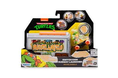 Foto 4 | Foto 4 | Figura De Acción Teenage Mutant Ninja Turtles Michelangelo 5yo+ - Venta Internacional.
