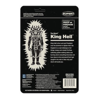 Foto 3 | Foto 3 | Figura De Acción Super7 The Worst King Hell Monster Glow 9,5 Cm - Venta Internacional.