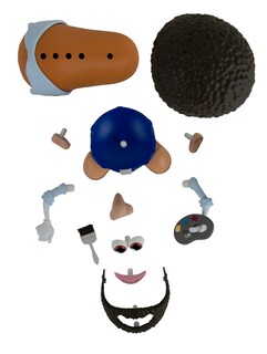Foto 2 | Foto 2 | Poptaters Super Impulse De Bob Ross Con Forma De Cabeza De Papa Con 15 Piezas - Venta Internacional.