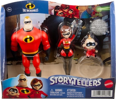 Foto 6 | Foto 6 | Pack De Figuras De Acción Disney Pixar Incredibles Storyteller - Venta Internacional.