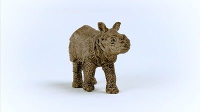 Foto 3 | Foto 3 | Figura Schleich Wild Life Realistic Baby Indian Rinoceronte - Venta Internacional.