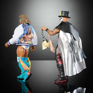 Foto 6 | Foto 6 | Figura De Acción Mattel Wwe Ultimate Edition Ultimate Warrior Vs Papa Shango, Paquete De 2 - Venta Internacional.