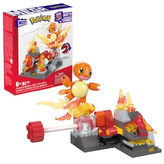 Foto 1 | Foto 1 | Set De Juguetes De Construcción Mega Pokémon Charmander Fire-type Con 81 Piezas - Venta Internacional.