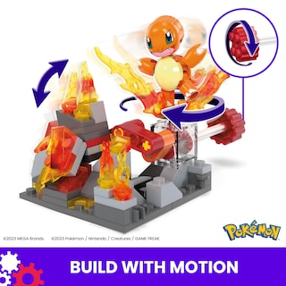 Foto 3 | Foto 3 | Set De Juguetes De Construcción Mega Pokémon Charmander Fire-type Con 81 Piezas - Venta Internacional.
