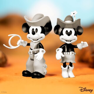 Foto 2 | Foto 2 | Figura De Acción Super7 Disney Mickey Cowgirl Minnie 3.75 Pulgadas - Venta Internacional.