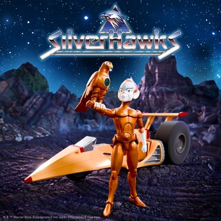 Foto 6 | Foto 6 | Figura De Acción Super7 Ultimates Silverhawks Space Racer De 18 Cm - Venta Internacional.