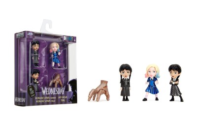 Foto 1 | Foto 1 | Figure Jada Toys Wednesday 2.5, Paquete De 4 Unidades, Fundidas A Presión Para Niños Mayores De 8 Años - Venta Internacional.