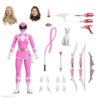 Foto 1 | Foto 1 | Figura De Acción Super7 Ultimates! Mighty Morphin Power Rangers Pink Ranger, 18 Cm - Venta Internacional.