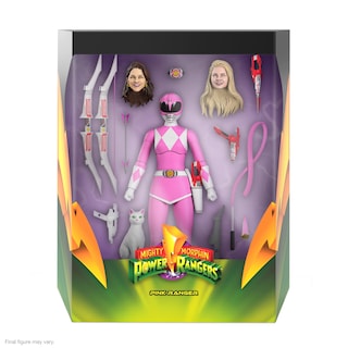 Foto 2 | Foto 2 | Figura De Acción Super7 Ultimates! Mighty Morphin Power Rangers Pink Ranger, 18 Cm - Venta Internacional.