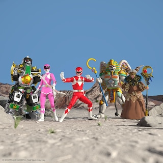 Foto 6 | Foto 6 | Figura De Acción Super7 Ultimates! Mighty Morphin Power Rangers Pink Ranger, 18 Cm - Venta Internacional.