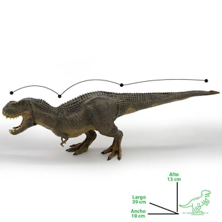 Foto 2 | Foto 2 | Figura de Tiranosauro Rex Didacti Juegos Jurásico color Gris