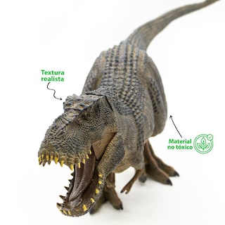Foto 4 | Foto 4 | Figura de Tiranosauro Rex Didacti Juegos Jurásico color Gris